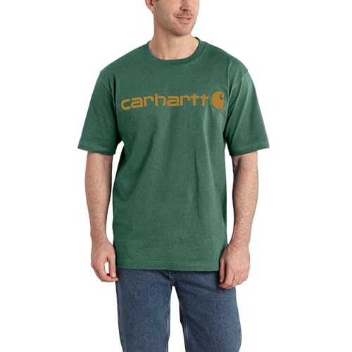 Carhartt Men's K195 Short Sleeve Logo T-Shirt