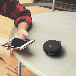 Inwa Portable Bluetooth Speaker, Bike Speakers with Speed Display, Wireless Speaker with 480 Mins Super Long of Playtime. Decent Sound, Compact Size and Loudness for Riding, Hiking, Showering, Golfing