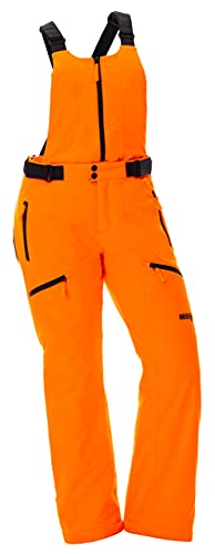 DOING SOMETHING GREAT Kylie 5.0 Camouflage Drop Seat Hunting Bibs for Women, DWR Waterproof, Thin Profile 120g Insulated
