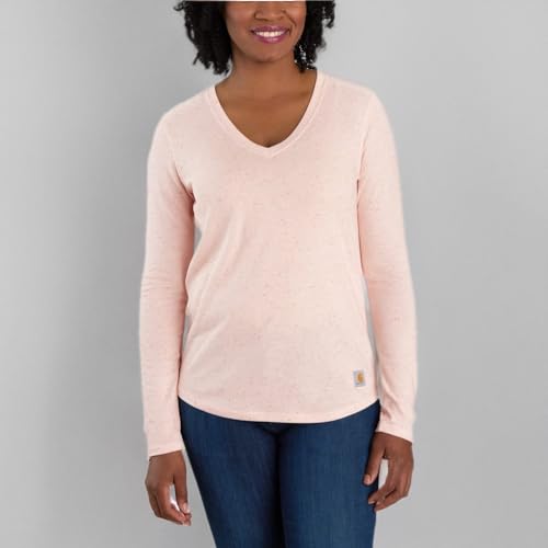 Carhartt Women's Relaxed Fit Midweight V Neck Shirt