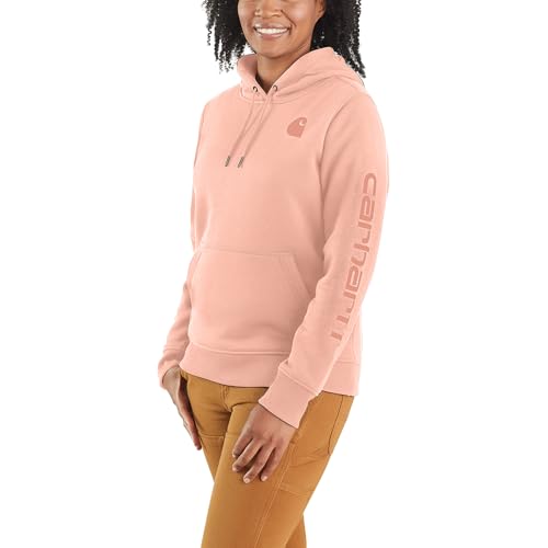 Carhartt Women's Clarksburg Graphic Sleeve Pullover Sweatshirt (Regular and Plus Sizes)
