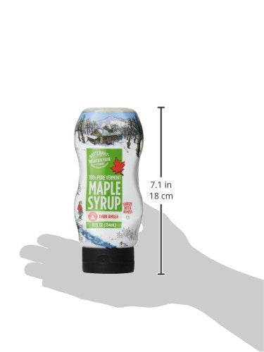 Butternut Mountain Farm Pure Vermont Maple Syrup, Grade A, Dark Color, Robust Taste, All Natural, Easy Pour, 32 Fl Oz, 1 Qt (Prev Grade B)