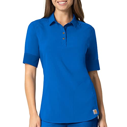 Carhartt Women's Open Placket Convertible Sleeve Top