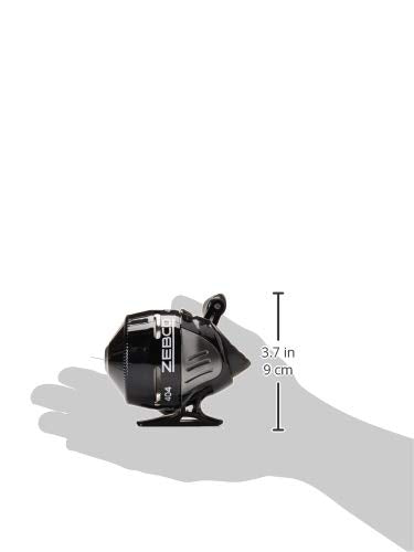 Zebco 404 Spincast Fishing Reel, Size 40 Reel, Right-Hand Retrieve, Built-in Bite Alert, Durable All-Metal Gears, Stainless Steel Pick-up Pin, Pre-Spooled with 15-Pound Zebco Fishing Line, Black