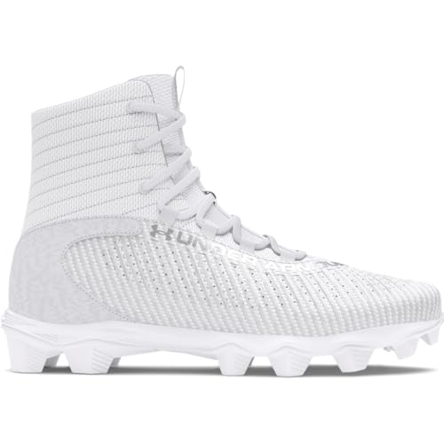 Under Armour Men's Highlight Franchise RM 2.0, (100) White/White/Metallic Silver, 7.5, US
