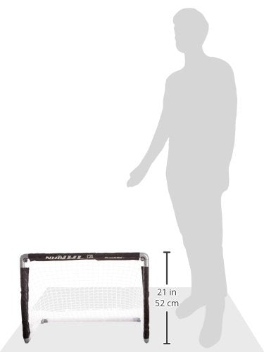 Franklin Sports NHL Mini Hockey Goal Set of 2 - Black - Includes Mini Hockey Goals, 4 Sticks, 2 Goalie Sticks, and 4 Foam Balls