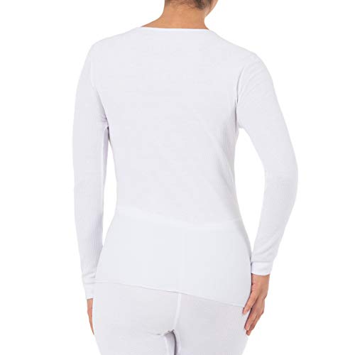 Fruit of the Loom Women's Micro Waffle Premium Thermal Underwear Tee Shirt