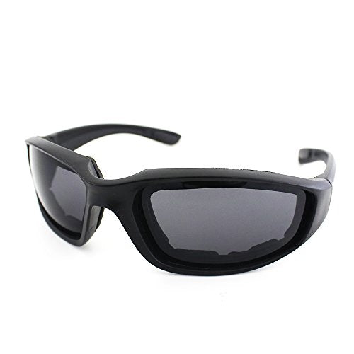 3 Pair Motorcycle Riding Glasses Padding Goggles UV Protection Dustproof Windproof Motorcycle Sunglasses for Outdoor Actives