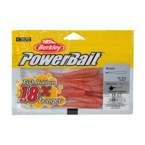 Berkley PowerBait Minnow Fishing Soft Bait