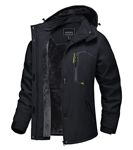 TACVASEN Women's Winter Jacket Waterproof Ski Jacket Hooded Fleece Lined Warm Snow Coat Mountain Windproof Rain Windbreaker