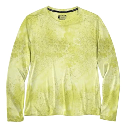 Carhartt Women's Force Sun Defender Lightweight Long-Sleeve Graphic T-Shirt