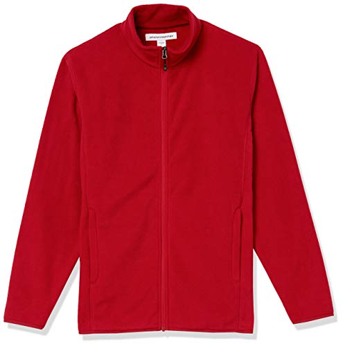 Amazon Essentials Men's Full-Zip Polar Fleece Jacket (Available in Big & Tall)