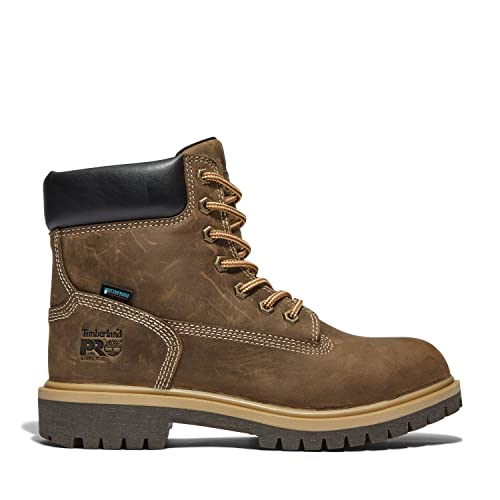 Timberland PRO Women's Direct Attach 6 Inch Steel Safety Toe Insulated Waterproof Industrial Work Boot