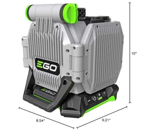 EGO Power+ LT1000 Portable Area Light, 5 Brightness Settings, Up to 10,000 Lumens, Battery and Charger not Included