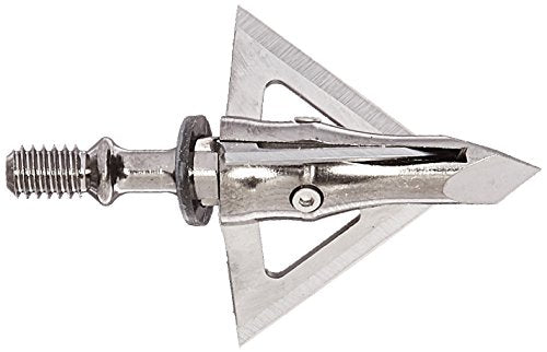 Muzzy Trocar Crossbow Archery Arrow Broadhead 100 or 125 Grain - 3 Pack