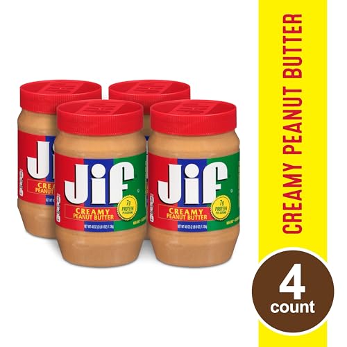 Jif Creamy Peanut Butter, 16 Ounces (Pack of 3)