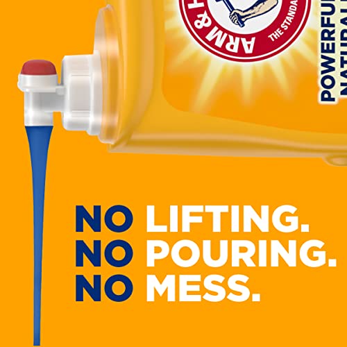 ARM & HAMMER Liquid Laundry Detergent, Clean Burst Fresh, 170 fl oz, 170 Loads