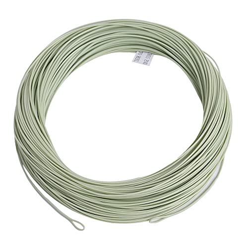 Kylebooker Floating 100FT Fly Fishing Line Weight Forward Design with Welded Loop (3F,4F,5F,6F,7F,8F)