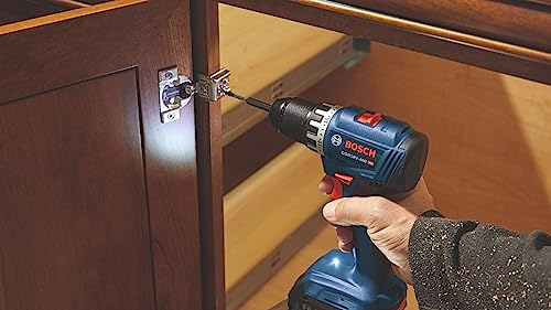 BOSCH GSR18V-400B12 18V Compact Brushless 1/2 In. Drill/Driver Kit with (1) 2.0 Ah SlimPack Battery