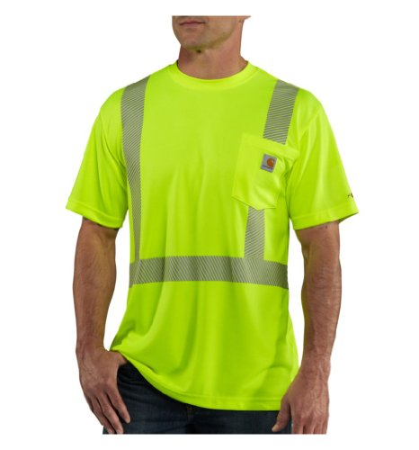 Carhartt Men's Force High-Visibility Short-Sleeve Class 2 T-Shirt