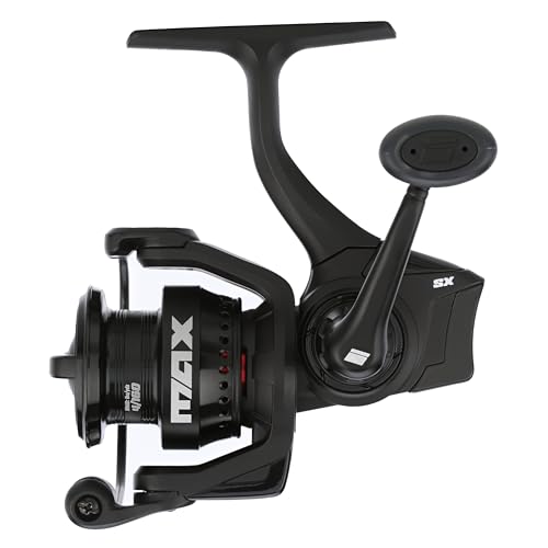 Abu Garcia Max SX Size 750 Spinning Fishing Reel, High-Performance Freshwater Reel, A-Symmetric Carbon Frame and Rotor, Durable & Lightweight Construction, Max Drag of 6.4lb | 2.9kg