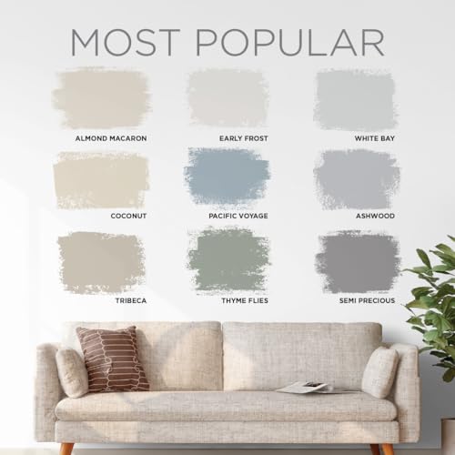 Rust-Oleum Color Spark Interior Paint and Primer in One, Eggshell, Bit of Barley, 1 Gallon