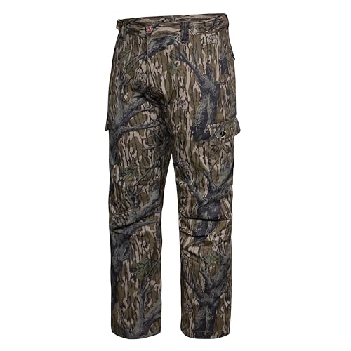 Mossy Oak Men's Hunting Pants Camo Cotton Mill Flex