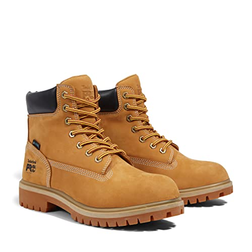 Timberland PRO Women's Direct Attach 6 Inch Steel Safety Toe Insulated Waterproof Industrial Work Boot