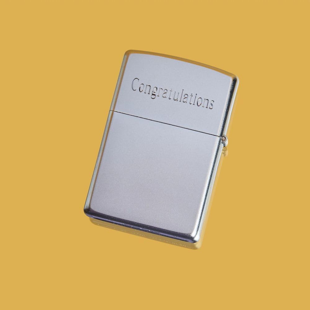 Zippo 200 Classic Brushed Chrome Pocket Lighter
