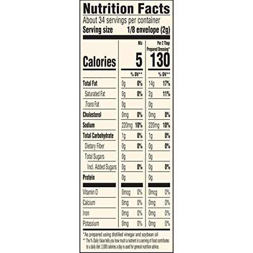 Good Seasons Zesty Italian Dressing & Recipe Seasoning Mix, 4 ct Packets
