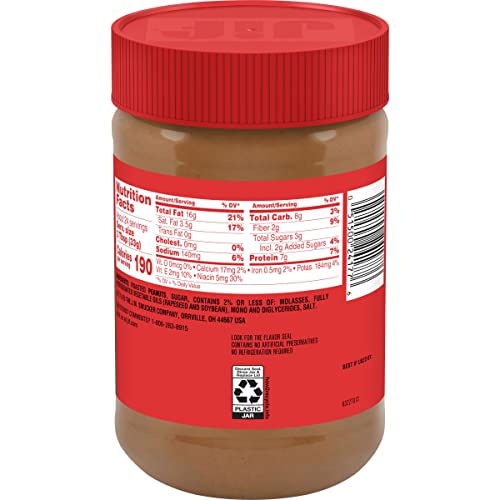 Jif Creamy Peanut Butter, 16 Ounces (Pack of 3)