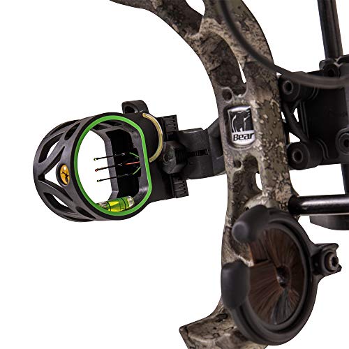 Bear Archery Royale Ready to Hunt Compound Bow Package for Adults and Youth, 12”- 27” Draw Length, 5-50 Lbs Draw Weight, Up to 290 FPS, Limbs Made in USA, Limited Life-Time Warranty