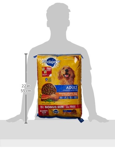 Pedigree Complete Nutrition Adult Dry Dog Food, Grilled Steak & Vegetable Flavor, 18 lb. Bag