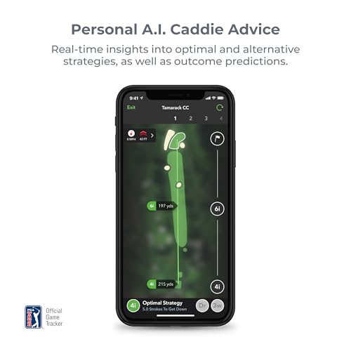 Arccos Smart Sensors: Automatic Golf Game Tracking System, A.I. Powered Caddie, A.I. GPS Rangefinder & Smart Club Distances