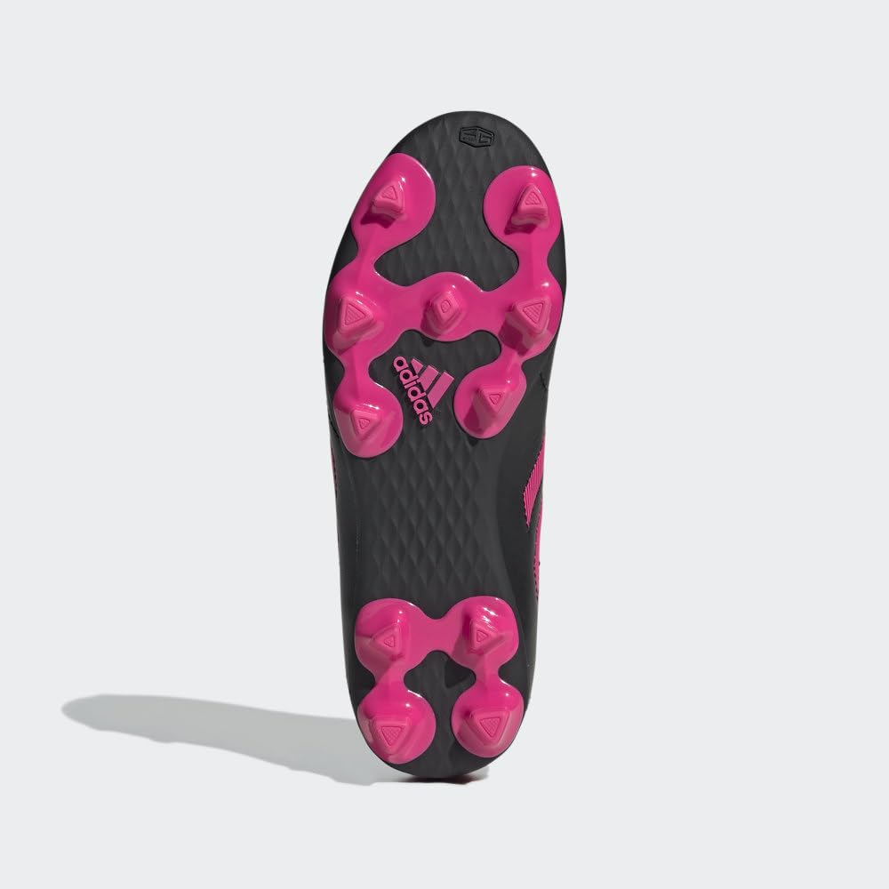 adidas Soccer Goletto VIII Firm Ground Cleats (Toddler/Little Kid/Big Kid) Black/Team Shock Pink 2/Black 1.5 Little Kid M