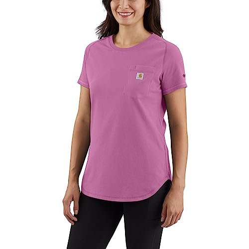 Carhatt Women's Force Relaxed Fit Midweight Pocket TShirt