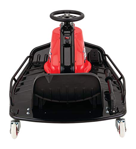 Razor Crazy Cart Sport - 24V Electric Drifting Go Kart, Variable Speed, Up to 12 mph, Up To 40 Minutes of Continuous Use, Drift Bar for Controlled Drifts, Ages 9+