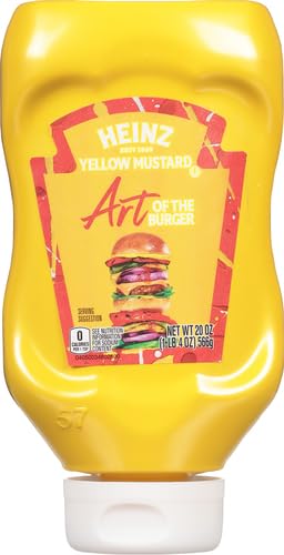 Heinz Yellow Mustard, 20 oz Bottle
