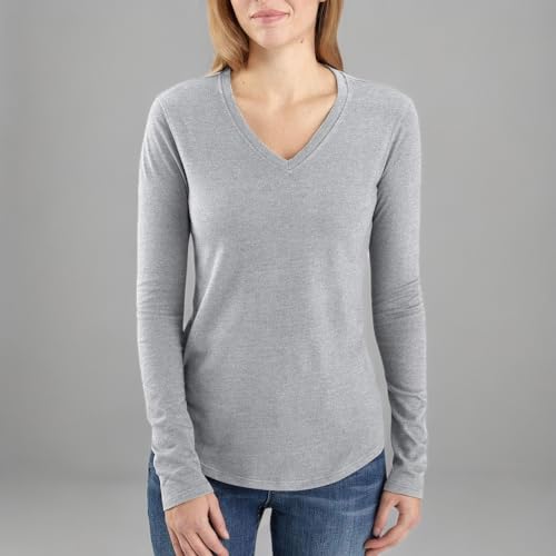 Carhartt Women's Relaxed Fit Midweight V Neck Shirt