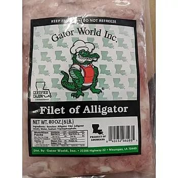 Alligator Tail Meat 5 lbs