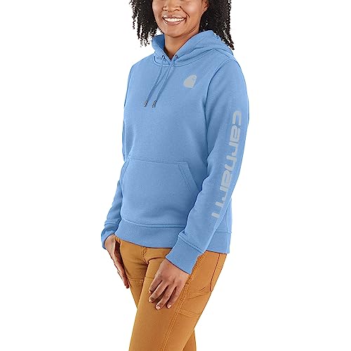 Carhartt Women's Clarksburg Graphic Sleeve Pullover Sweatshirt (Regular and Plus Sizes)