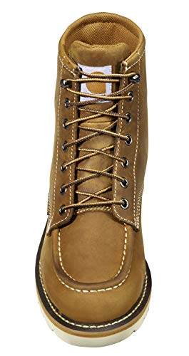 Carhartt Women's Waterproof 6" Moc Steel Toe Wedge Work Boot