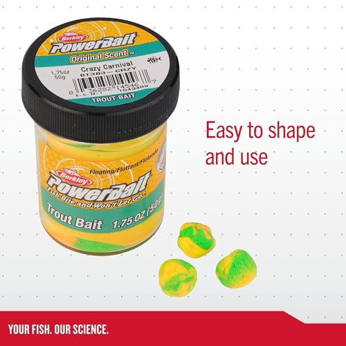 Berkley PowerBait Trout Fishing Dough Bait