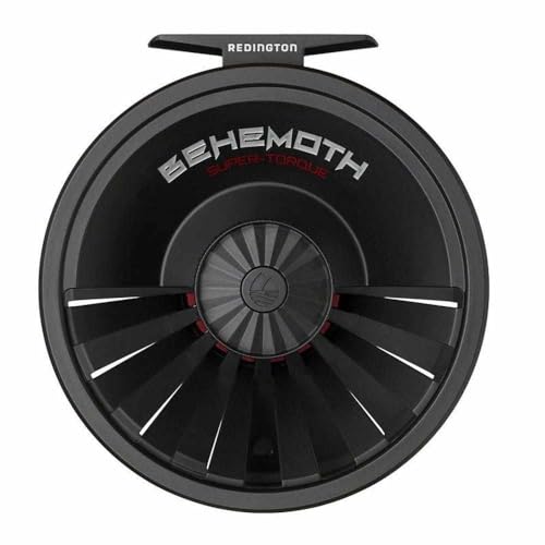 Redington Behemoth Fly Fishing Reel, Multipurpose Fly Reel for Freshwater and Saltwater, Large Arbor and Adjustable Drag