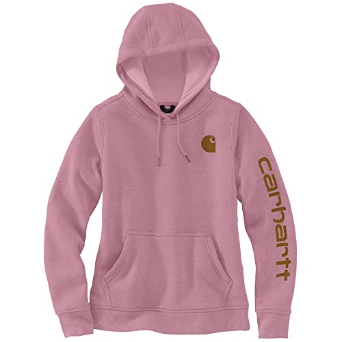 Carhartt Women's Clarksburg Graphic Sleeve Pullover Sweatshirt (Regular and Plus Sizes)
