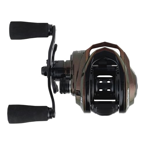 Abu Garcia IKE Signature Size LP Low Profile Baitcast Fishing Reel, Reliable Freshwater Reel, Durable & Lightweight Graphite Construction, Infini Brake System, Max Drag of 15lb | 6.8kg