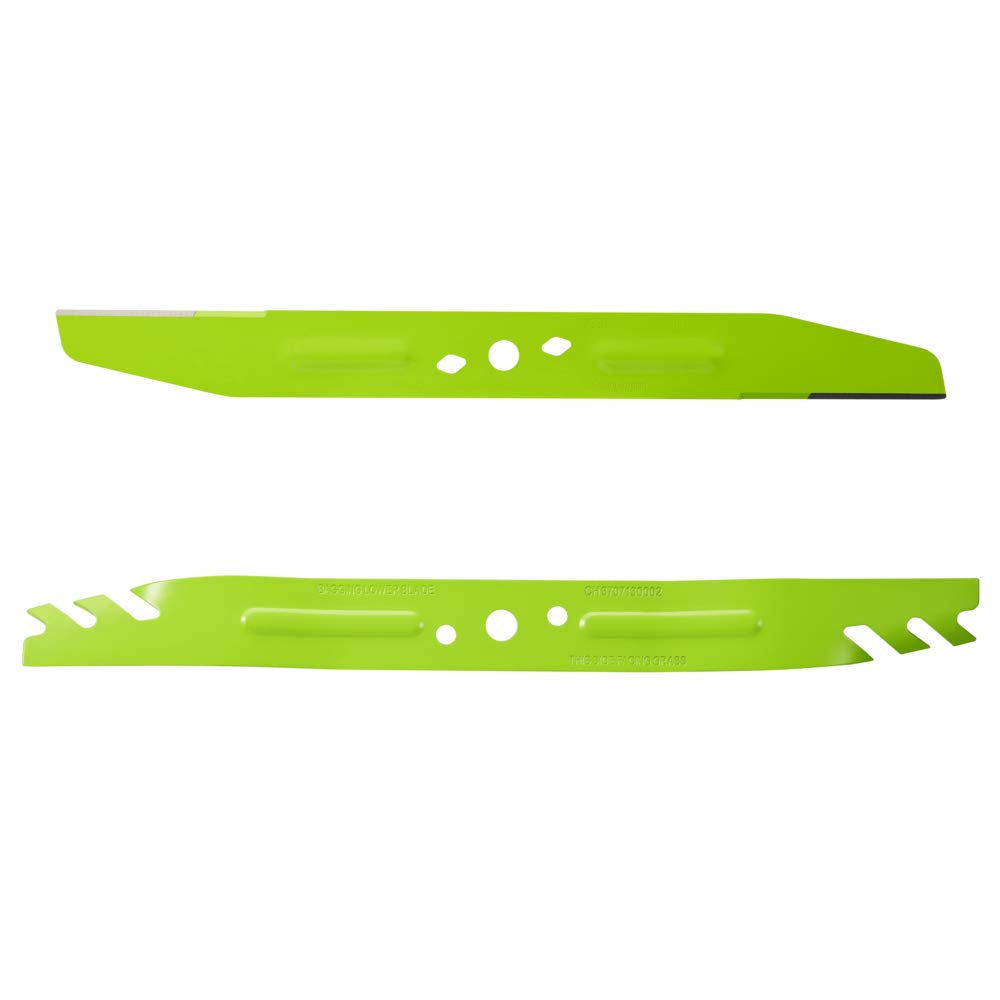 EGO POWER+ 21" Mulching Blades for Electric Lawn Mowers LM2133/LM2130/LM2135SP/LM2130SP/LM2156SP/LM2150SP, 2-Pack - AB2101D