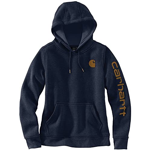 Carhartt Women's Clarksburg Graphic Sleeve Pullover Sweatshirt (Regular and Plus Sizes)