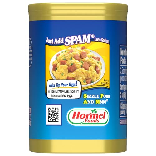 SPAM 25% Less Sodium, 7 oz. can (12-pack)