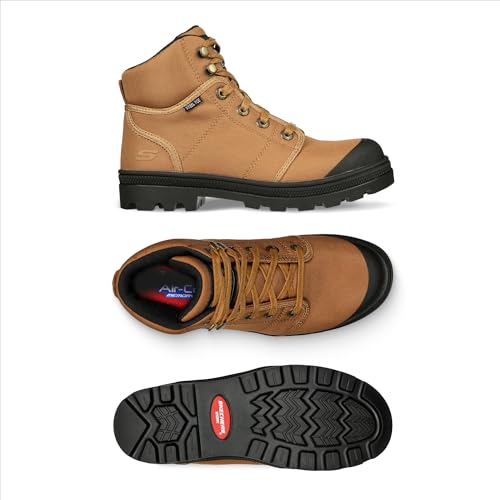 Skechers Womens Rotund Darragh Work Lace-Up Boot Safety Toe